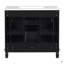 Meuble-lavabo 36 po avec lavabo supérieur, 2 portes à fermeture douce et 2 tiroirs, meuble-lavabo simple-563086145