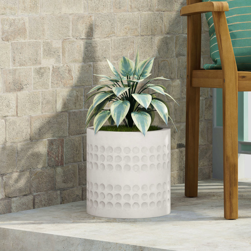 Jardinière d'extérieur exquise pour un superbe jardin, 10" H x 10" W x 10" D