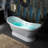 69'' x 29.5'' Soaking Acrylic Bathtub