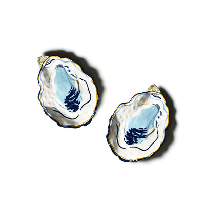 Oyster 8.5 Salad Plate Set Of 2