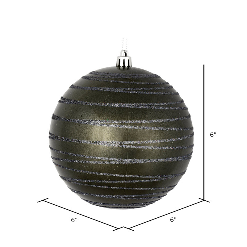 Ornement boule de bonbon, Étain