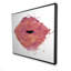 Rouge à lèvres aquarelle rose - décor de chambre à coucher figurative-119950546