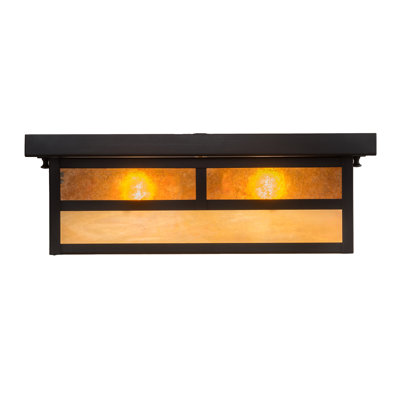 Youngblood Glass Flush Mount