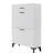 Entryway Shoe Container With 2 Flip Drawers: White, , Space Saving Storage For - Drawers, Ample Capacity, & Efficient-2000607819