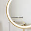 Makeup Vanity with Light mirror,4 drawers,Power Outlet