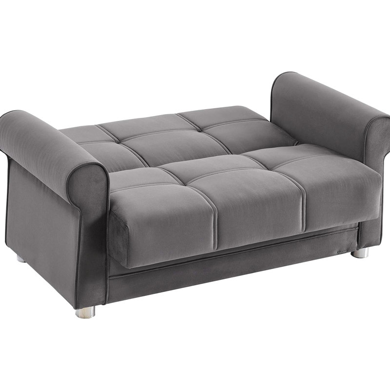 Rangement en gris - Revêtement en microfibre, choix pratique, fonctionnel et confortable