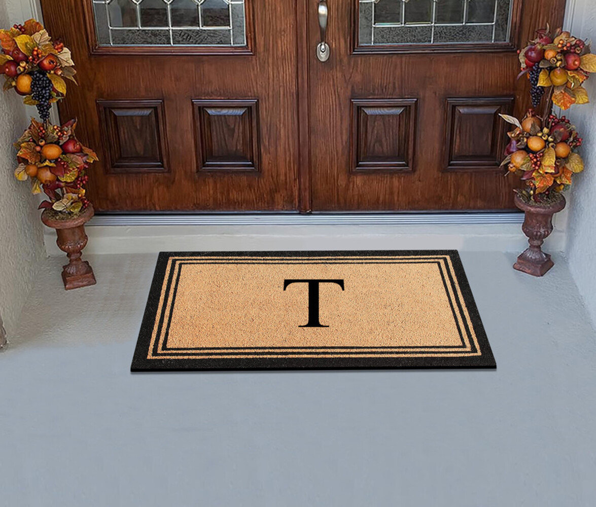 DeHond Non-Slip Doormat, T, 24" X 39"