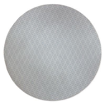 Chevron Spike Non-Slip Outdoor Rug