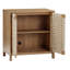 Armoire rustique en bois avec panneaux de porte en ruppie maritime-67112032