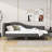 Upholstered Daybed with Headboard Armrest and Support Legs-1357034523-1357034521