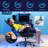 Inbox Zero Adjustable Reclining Ergonomic Faux Leather Swiveling PC & Racing Game Chair-562512600