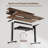 Electric Height Adjustable Desk with Storage Shelf,Standing Desk with 3 Drawers for Home Office-1213929992-1213929997
