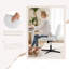 Chaise de bureau pivotante sans accoudoirs Ovidia-1635674146-1635674148