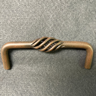 (Paquet de 5) Cage à oiseau 4 po en fer rouillé