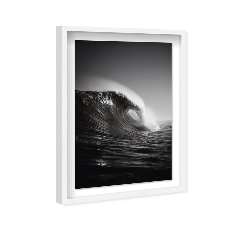 Tectonic Flow II Print by Oliver Gal, 55.5"H x 37.5"W, White Shadowbox