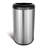 Stainless Steel Open Trash Can - 13 Gallons