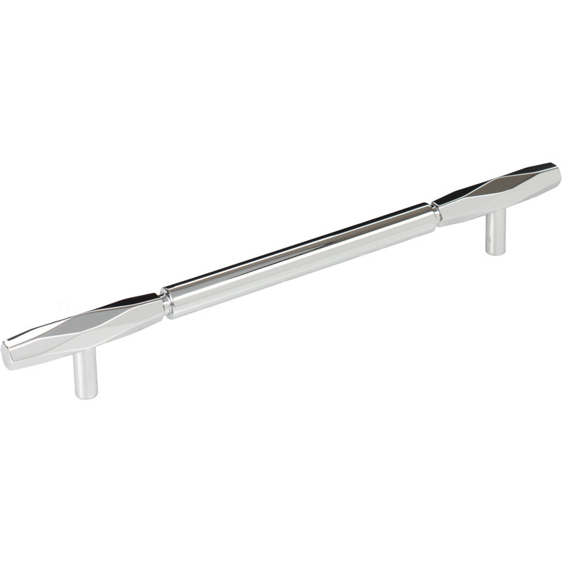 Kingsmill Bar Pull, Polished Chrome, 7 9/16" Center to Center