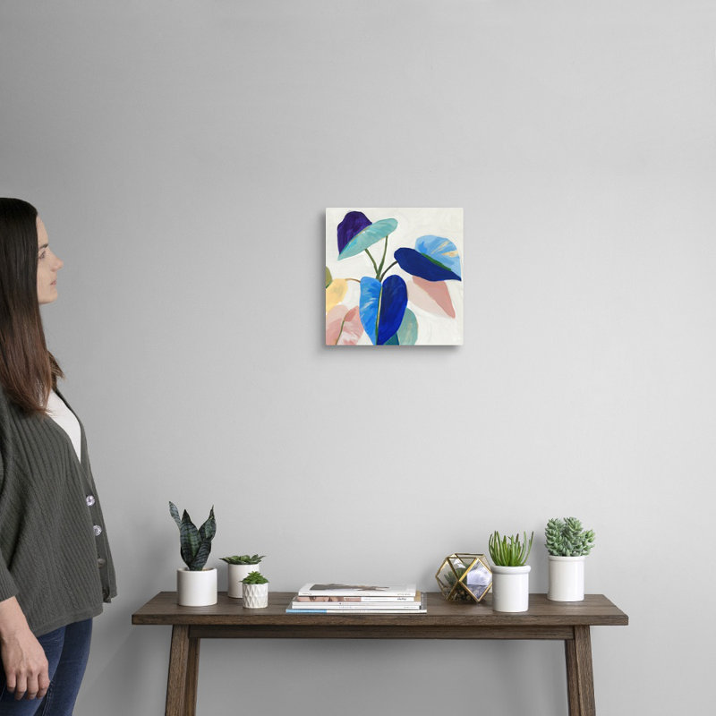 Art mural sur toile Bright Mood II, Toile tendue, H 12 po x l 12 po
