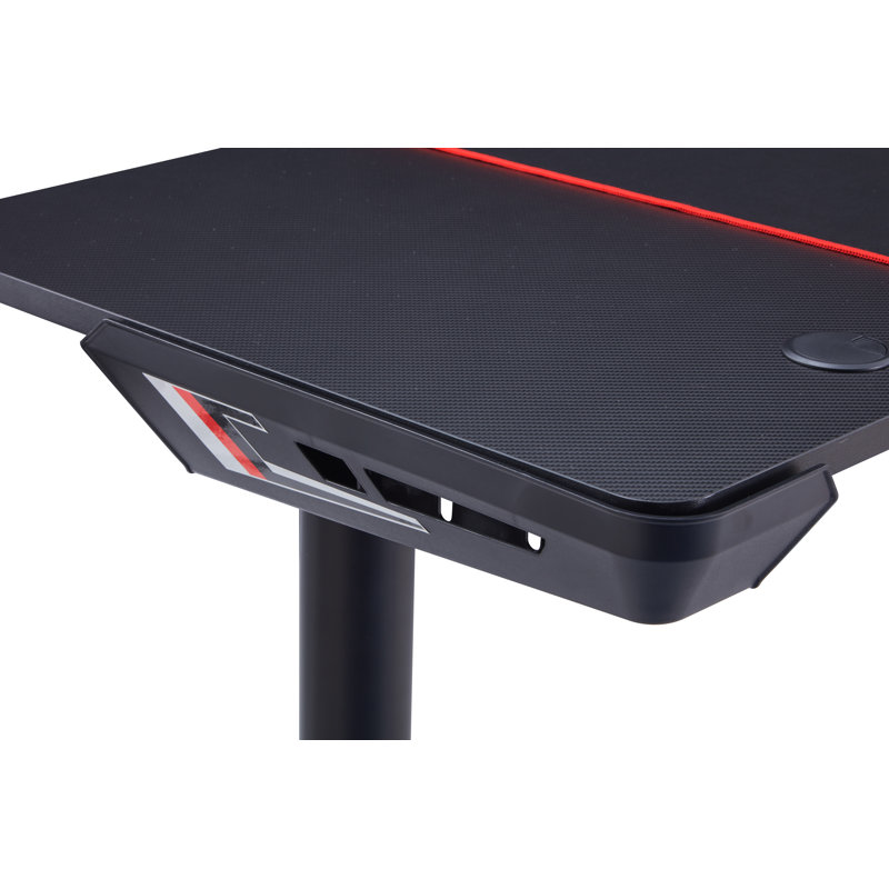 Monaye L-Shaped Gaming Computer Desk