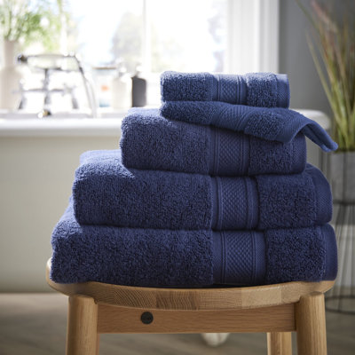 Luxury Zero Twist 100% Cotton Face Towels - Set of 2