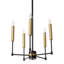 Mcelwain 5 - Light Candle Style Chandelier