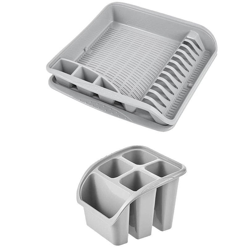 Plastic In Sink Dish Rack