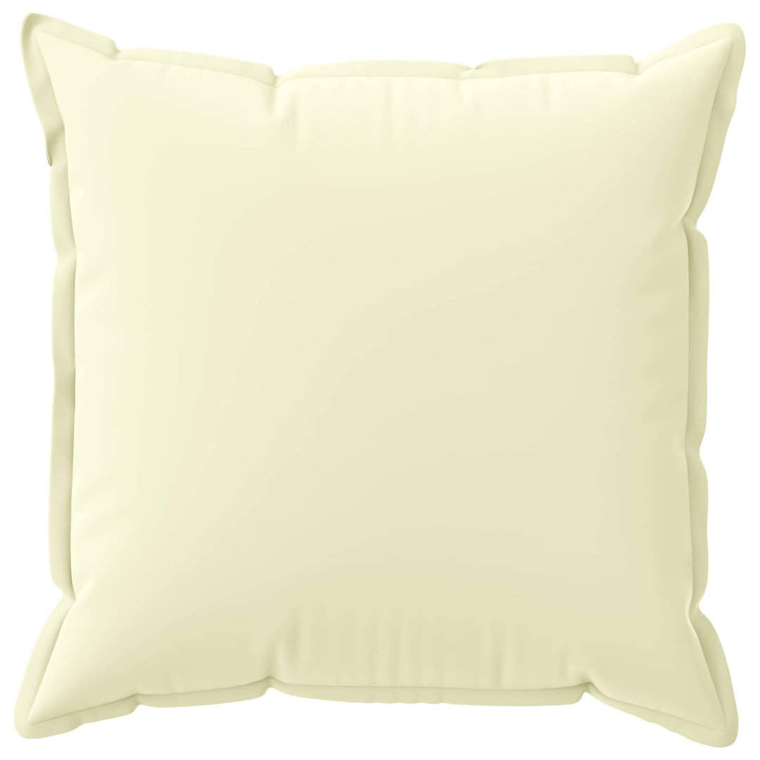Vidaxl Cushion Cover 2 Pcs Houten Cream 60 X 60 Cm Polyester, Cream - Image 2