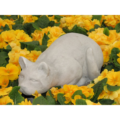 Animals Weather Resistant Concrete / Cement Garden Statue