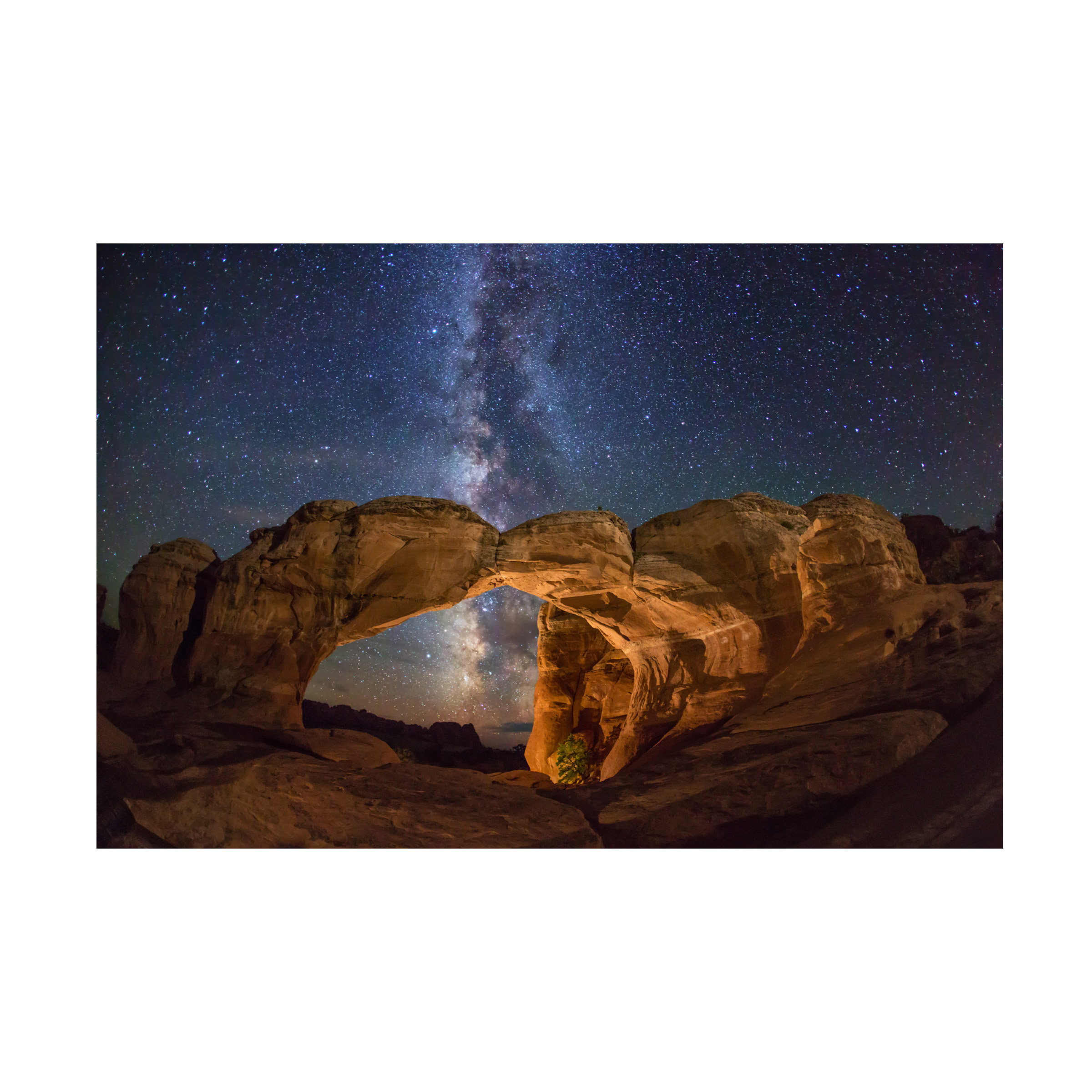Union Rustic Wrapped Canvas Wall Art - Royce Bair 'Broken Arch' Wall ...