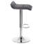 Padula Upholstered Counter Stool with Metal Frame-587969817