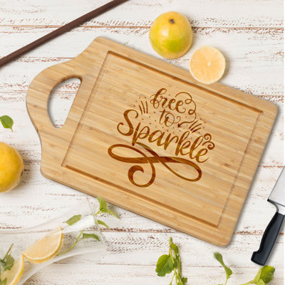 Made To Sparkle - 1 Piece Bamboo Cutting Board