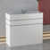 Galva Rectangle Solid + Manufactured Wood Reception Desk with Filing Cabinet