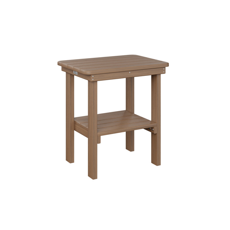 Berlin Gardens Rectangular End Dining Table, Antique Mahogany