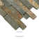 Rustique Interlocking 8.25 in. x 19 in. Natural Stone Mosaic Tile