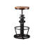 Tabouret de bar antique et industriel-1928657874