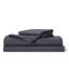 Solid Colour Duvet Cover Set with Pillowcases Included-70241934-70241936