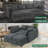 Hashim 6 - Piece Free Form Upholstered Convertible Modular Sofa Sectional with Storage-708451238