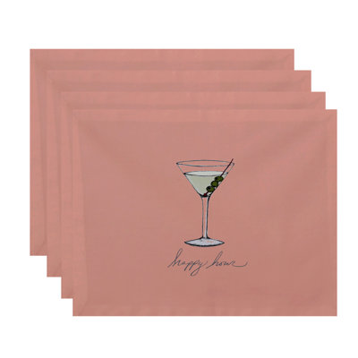 Josefien Polyester Food & Drink Rectangle Placemat