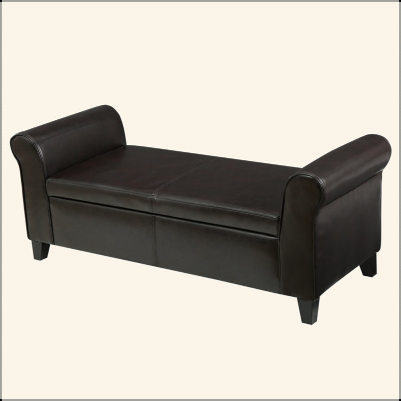 Banc de rangement élégant et fonctionnel pour une décoration sophistiquée