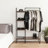 Multi-Shelf Metal Garment Rack-1689617434