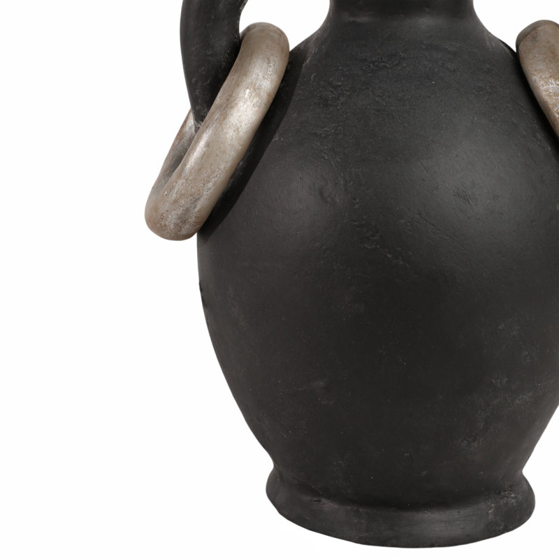 Xixa Handmade Ceramic/Porcelain Table Vase, 18'' H X 9'' W X 8'' D