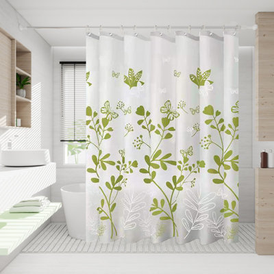 Rideau de douche pour salle de bain avec rideau de douche imprimé à l'épreuve des rideaux de salle de bain