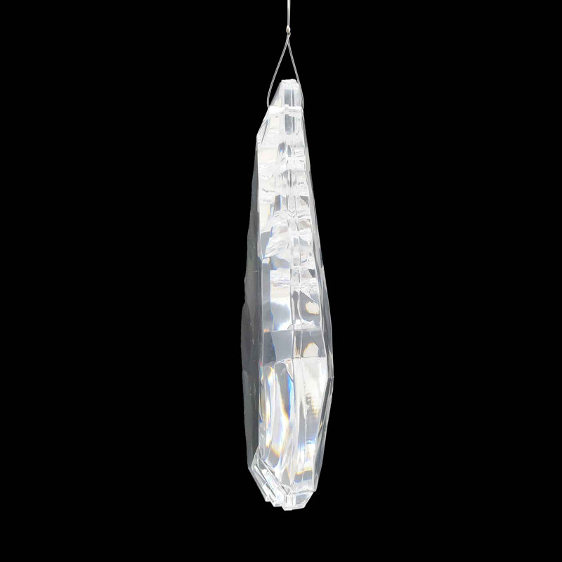 Ensemble de 2 feuilles d’acrylique pendalgoue de noël en forme de fêtes