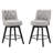 Arleine Swivel 26.7'' Upholstered Counter Stool-1866948341