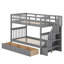 Hawah Kids Twin Over Twin Bunk Bed-1917525336