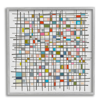 " Remembering Mondrian Abstraction " by Angel Estevez