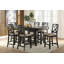 Table de comptoir 1Pc avec tiroirs de rangement 2X présentoirs et meubles de salle à manger