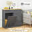 Ariyonna Solid Wood Top Kitchen Cart