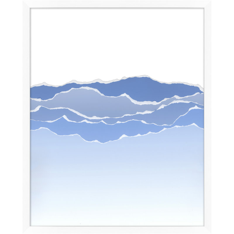 Ripped Waves 1 Print by Nathan Turner