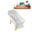 1501.1mm x 701mm Freestanding Soaking Acrylic Bathtub-1820814658-1820814686